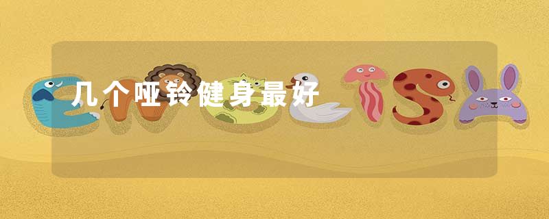 几个哑铃健身最好