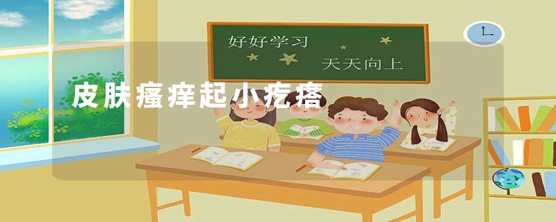 皮肤瘙痒起小疙瘩