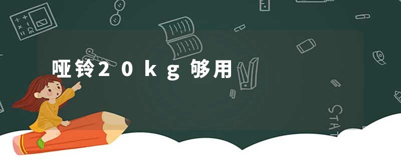 哑铃20kg够用