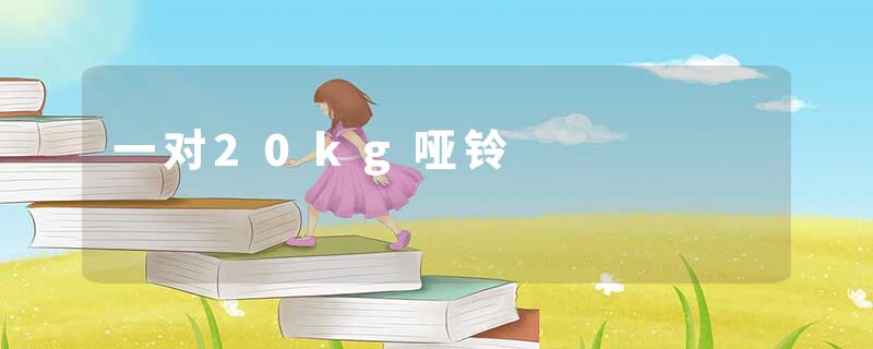 一对20kg哑铃