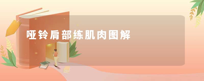 哑铃肩部练肌肉图解