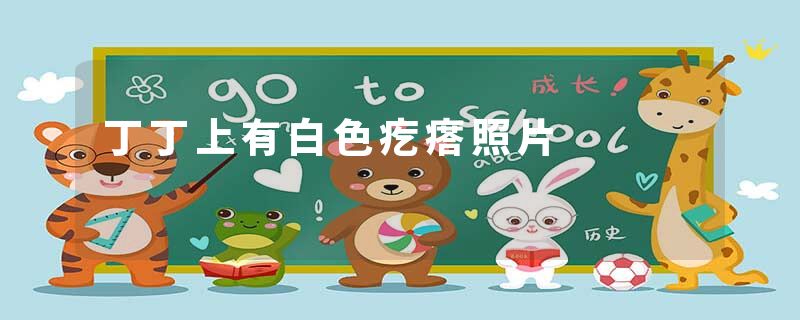 丁丁上有白色疙瘩照片