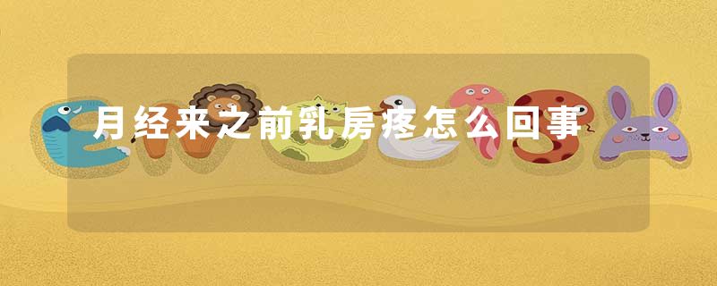 月经来之前乳房疼怎么回事