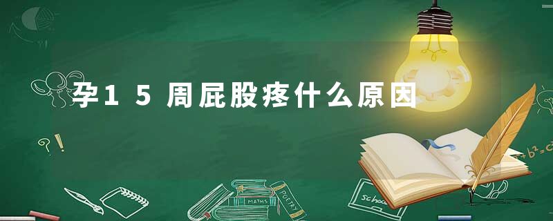 孕15周屁股疼什么原因
