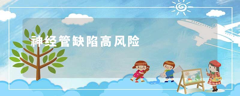 神经管缺陷高风险