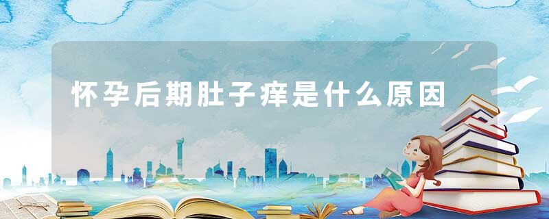 怀孕后期肚子痒是什么原因
