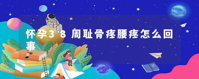 怀孕38周耻骨疼腰疼怎么回事
