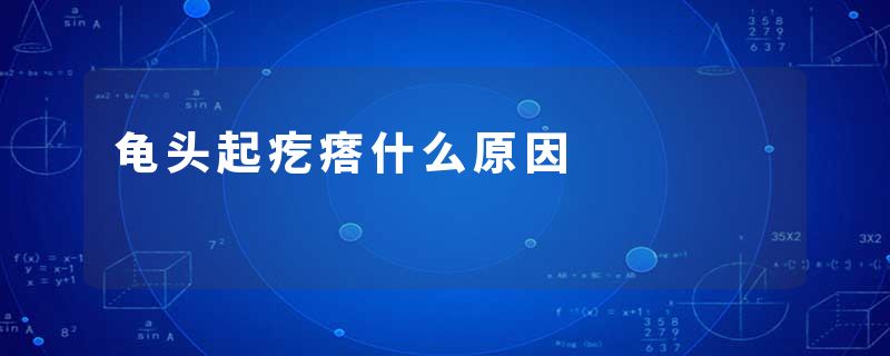 龟头起疙瘩什么原因